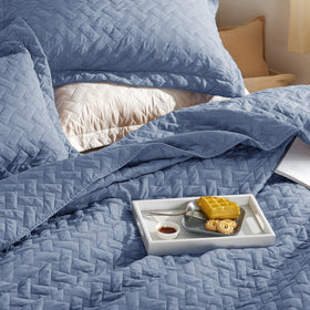 Bedsure durable stitching detail adds longevity for daily use