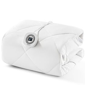 Bedsure Twin Heated Mattress Pad 8-hour auto-off promotes safe, worry-free operation.