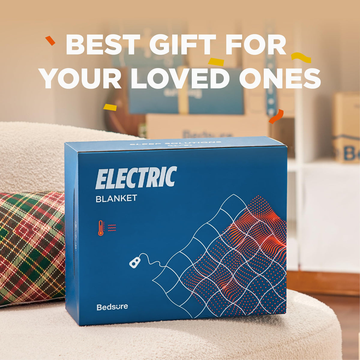 Bedsure Twin Heated Mattress Pad energy-saving design reduces power use while warming.
