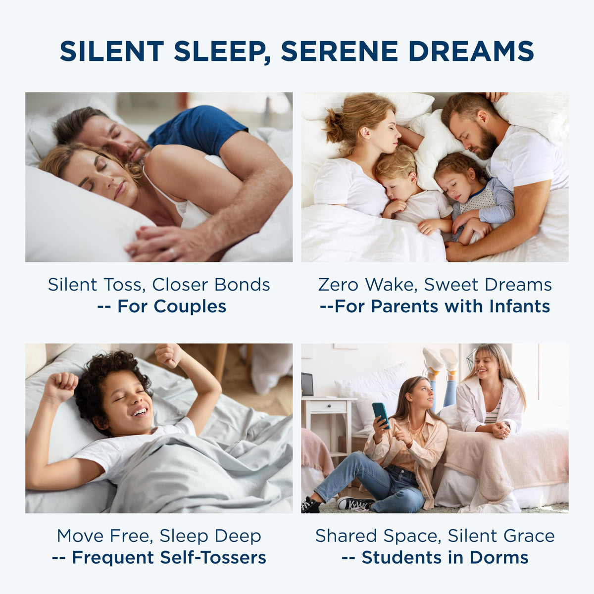 Bedsure Twin XL mattress pad microfiber cover feels soft and quiet.