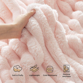 Bedsure wide-striped design adds luxurious style to spaces.