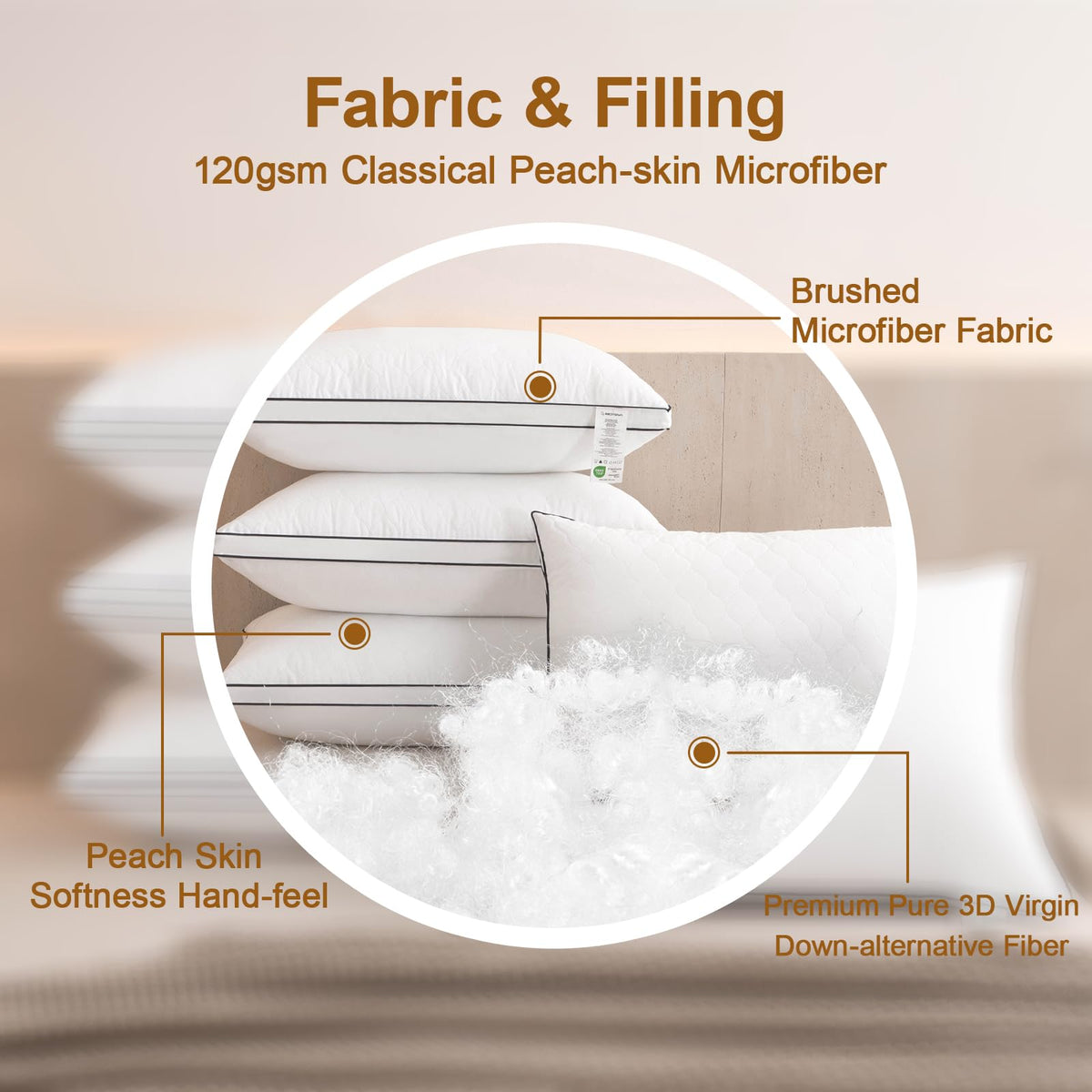 BEDTOVA ultrasonic embossing and gusset design for better shape retention