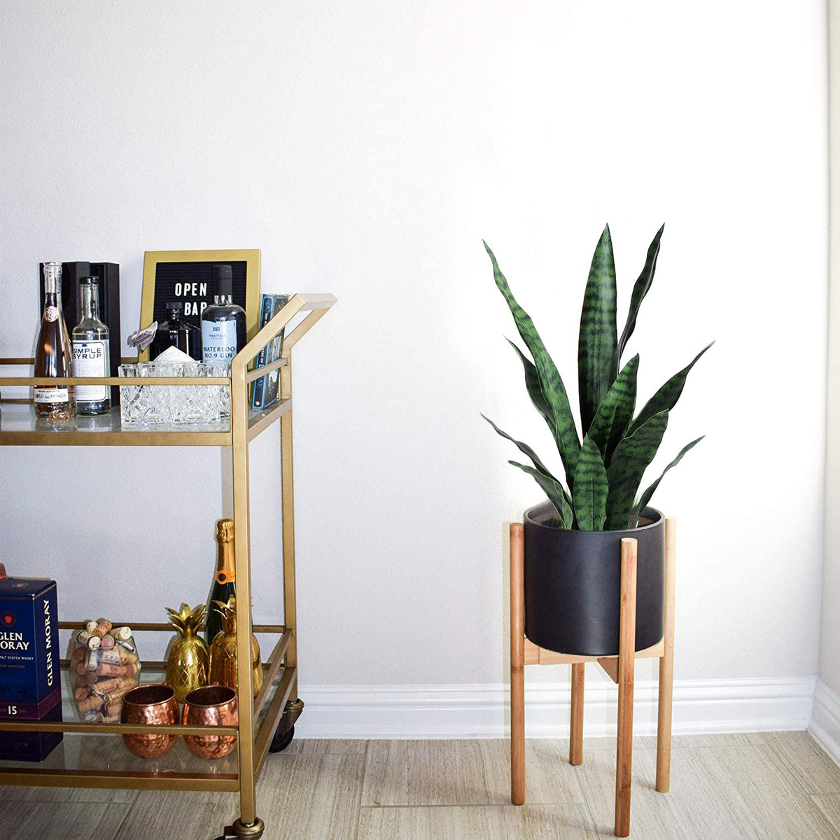 Beebel greenery for office decor adds evergreen charm without upkeep.