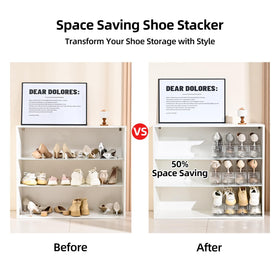 Beehomay closet organization solution improves access and reduces clutter