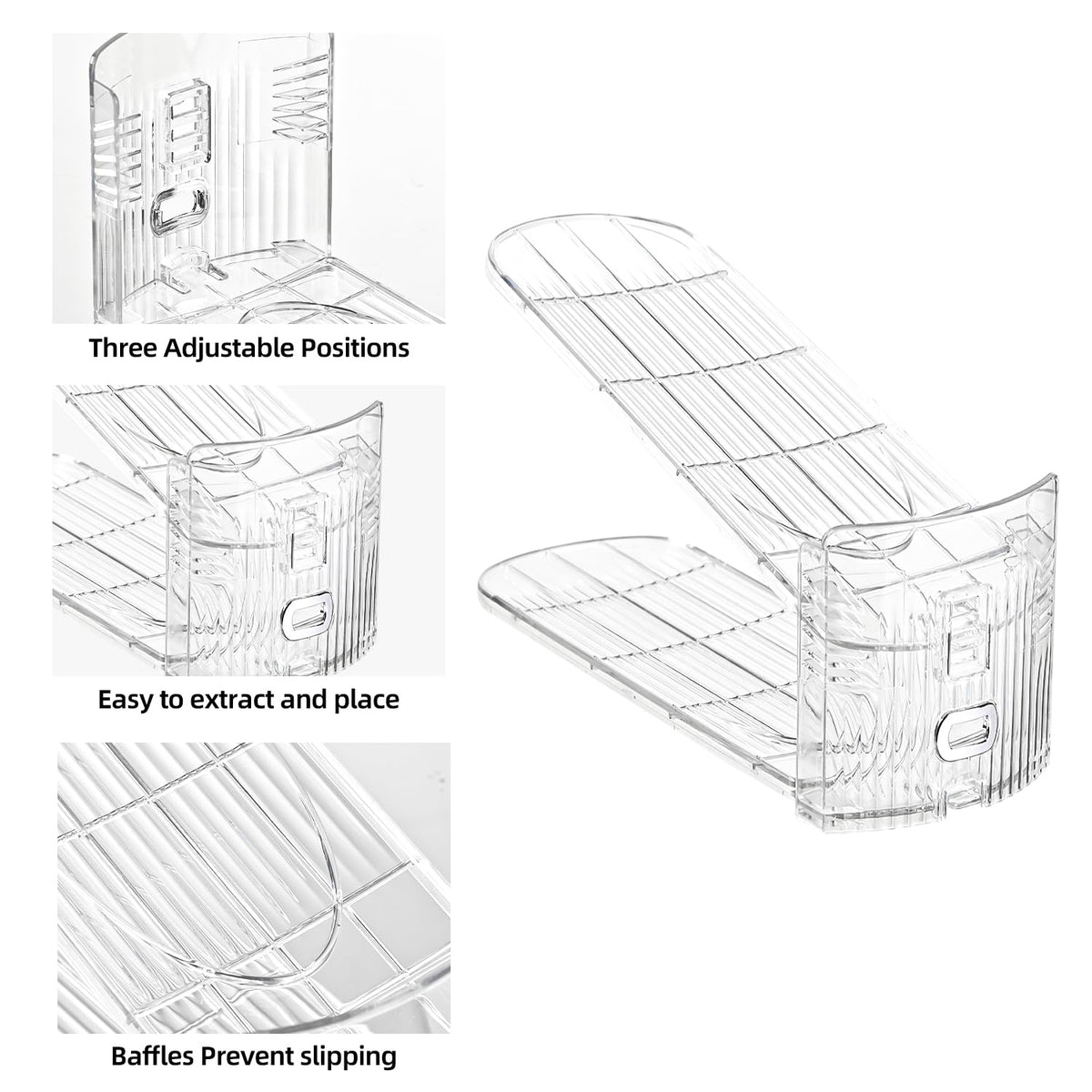Beehomay easy-clean plastic construction rinses clean quickly