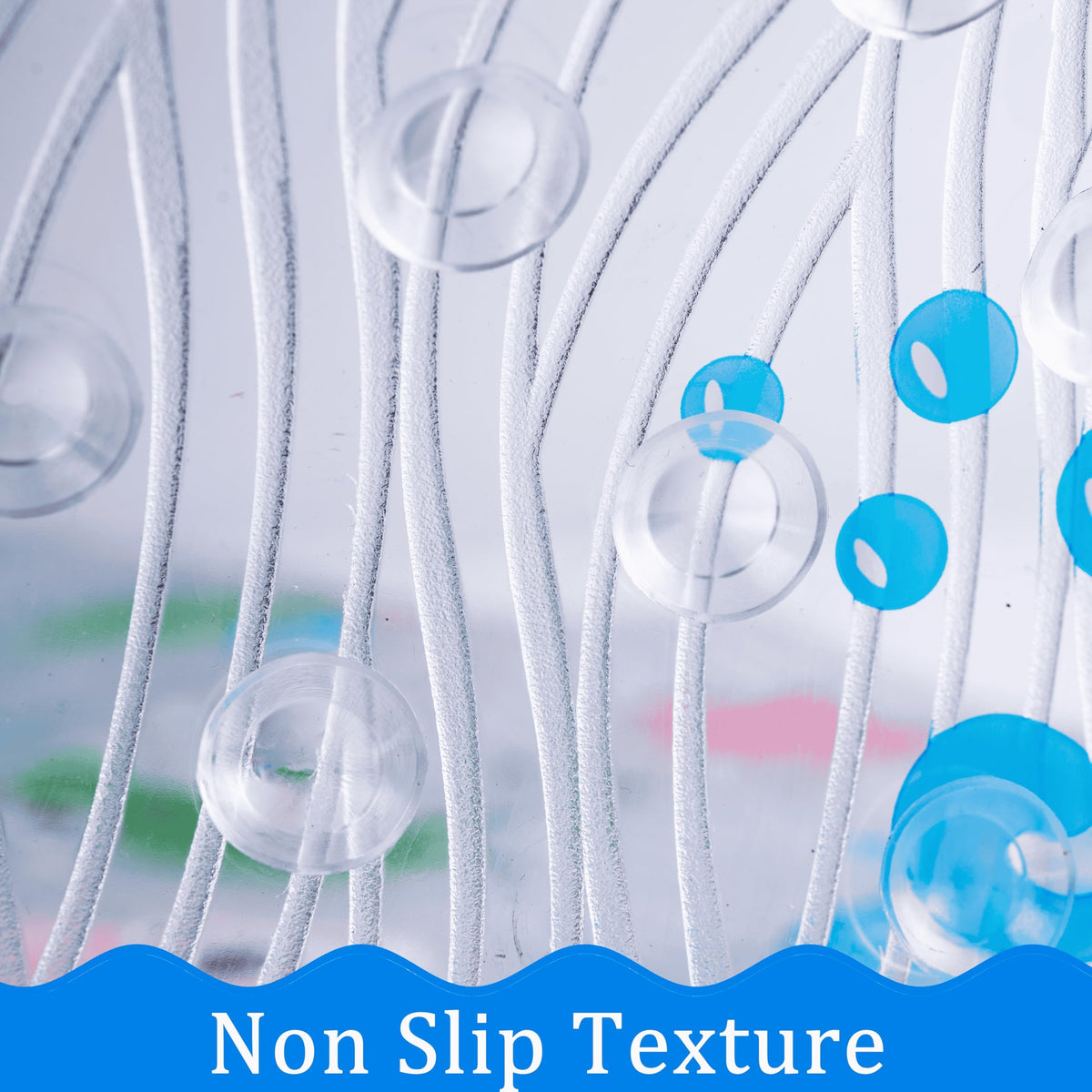 BeeHOMEe non-slip bath mat ideal for showers and tub edges.