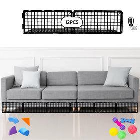 BeeStorix under-couch-blockers 12pc kit blocks pets from under furniture.