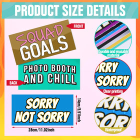 Beeveer double-sided prop delivers versatile, playful quotes for memorable photos.