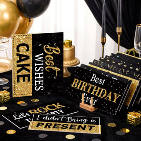 Beeveer birthday photo booth props waterproof and easy to clean for any venue.