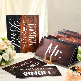 Beeveer rustic wedding prop design 02 ideal for guest selfies and keepsake photos