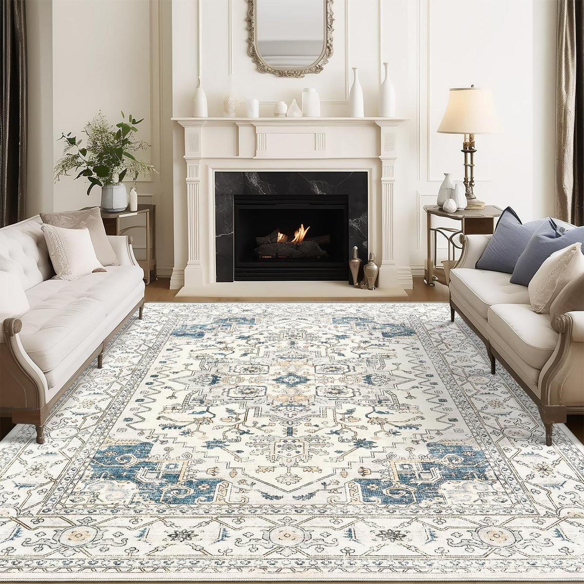 befbee 8x10 rug designed for high-traffic areas and easy care
