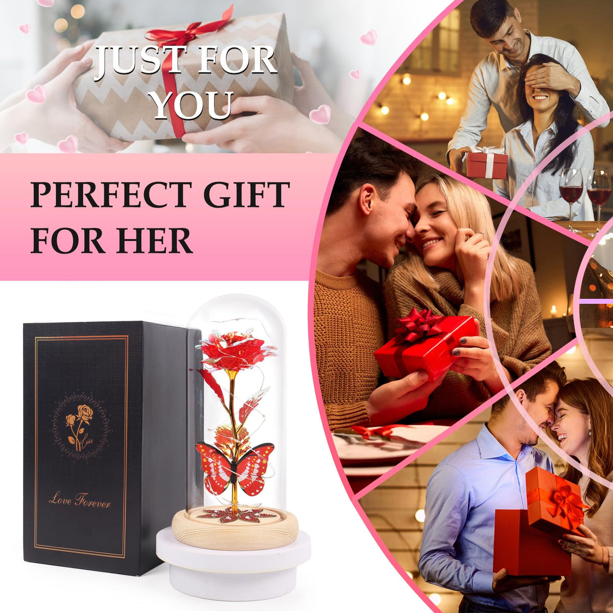Beferr birthday rose lights up celebrations with timeless charm