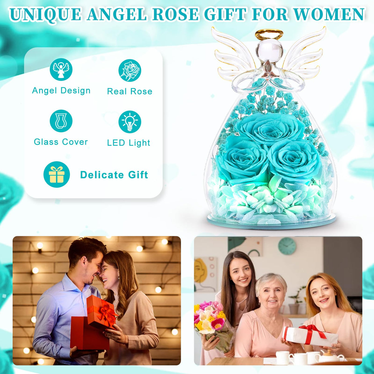 Beferr guardian angel gift conveys comfort and spiritual warmth for loved ones