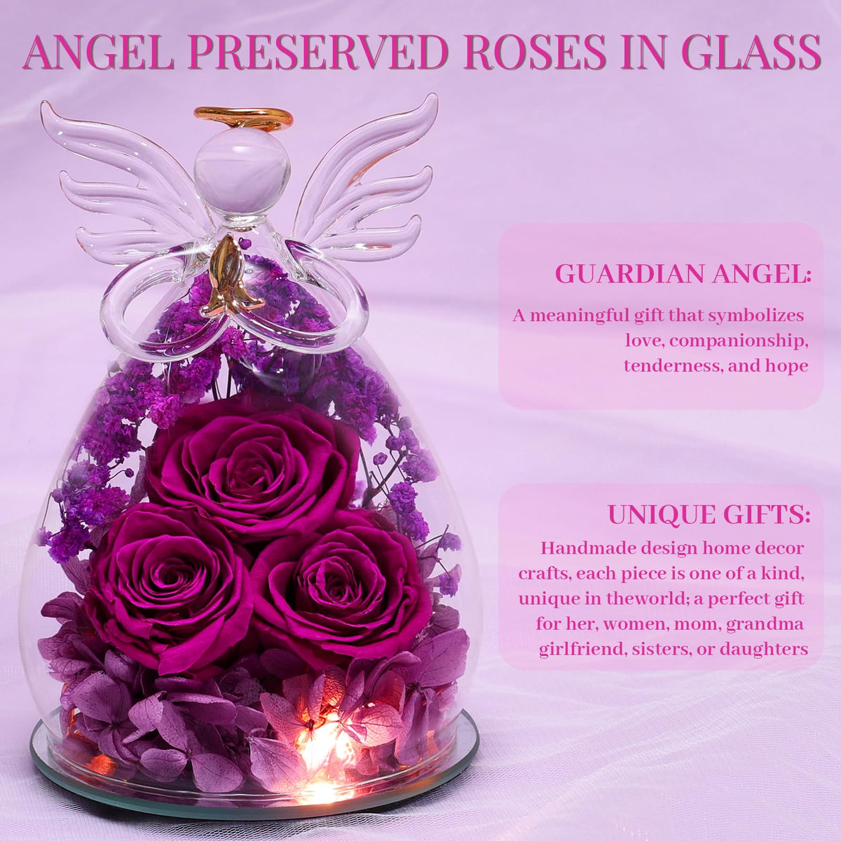Beferr guardian angel gift for women brings comfort