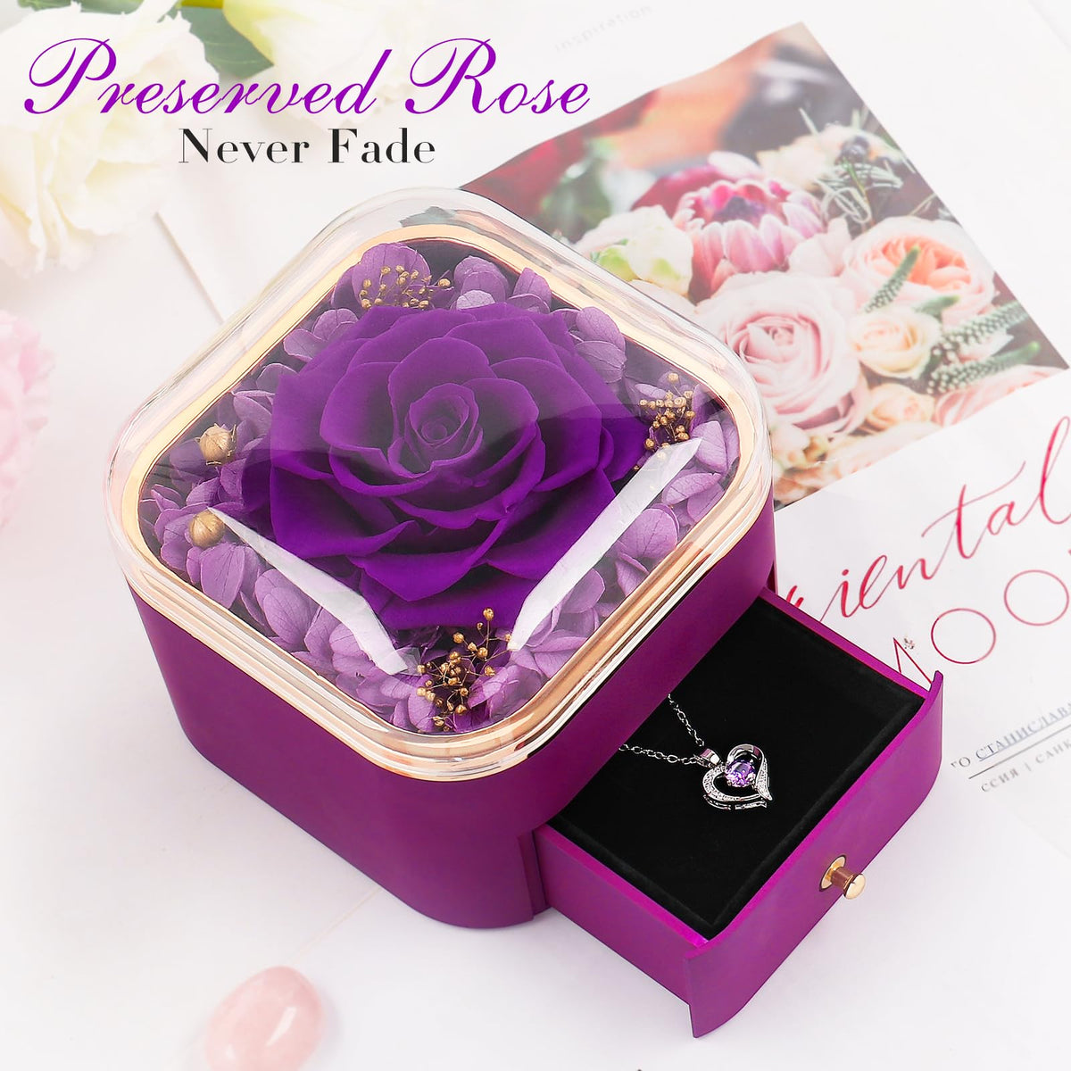Beferr Mothers Day rose set presented as a thoughtful gesture.
