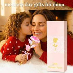 beferr pink gift box-ready rose, perfect for Mother's Day