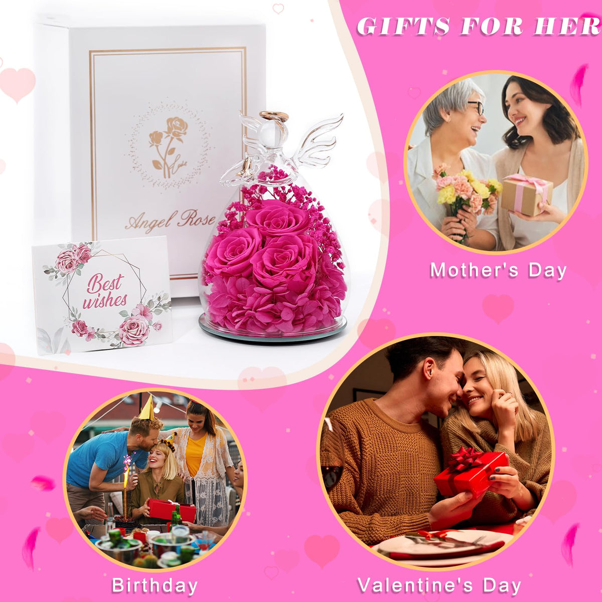 Beferr preserved roses stay vibrant without watering, making thoughtful long-term gifts.