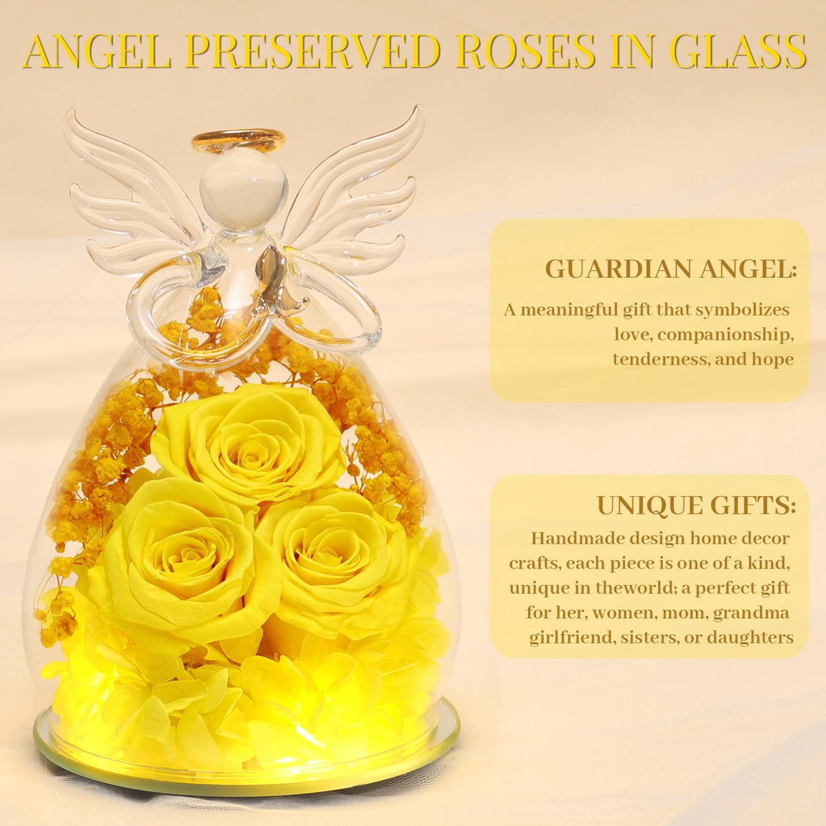 Beferr preserved rose for wedding or anniversary gift