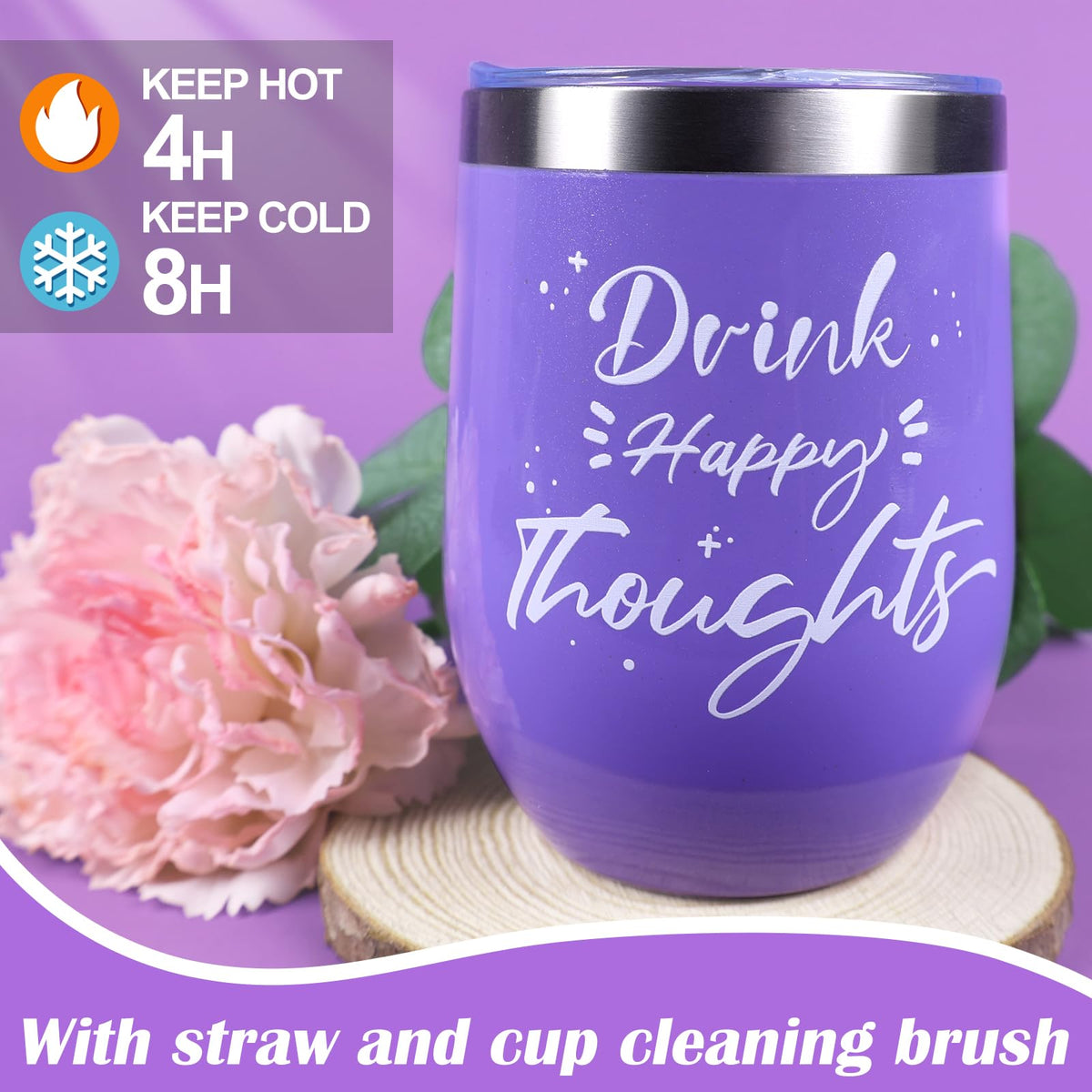 Beferr rose scented candle: calming fragrance for relaxation.