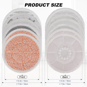 BeiLan multi-material pad closeup highlighting different textures.
