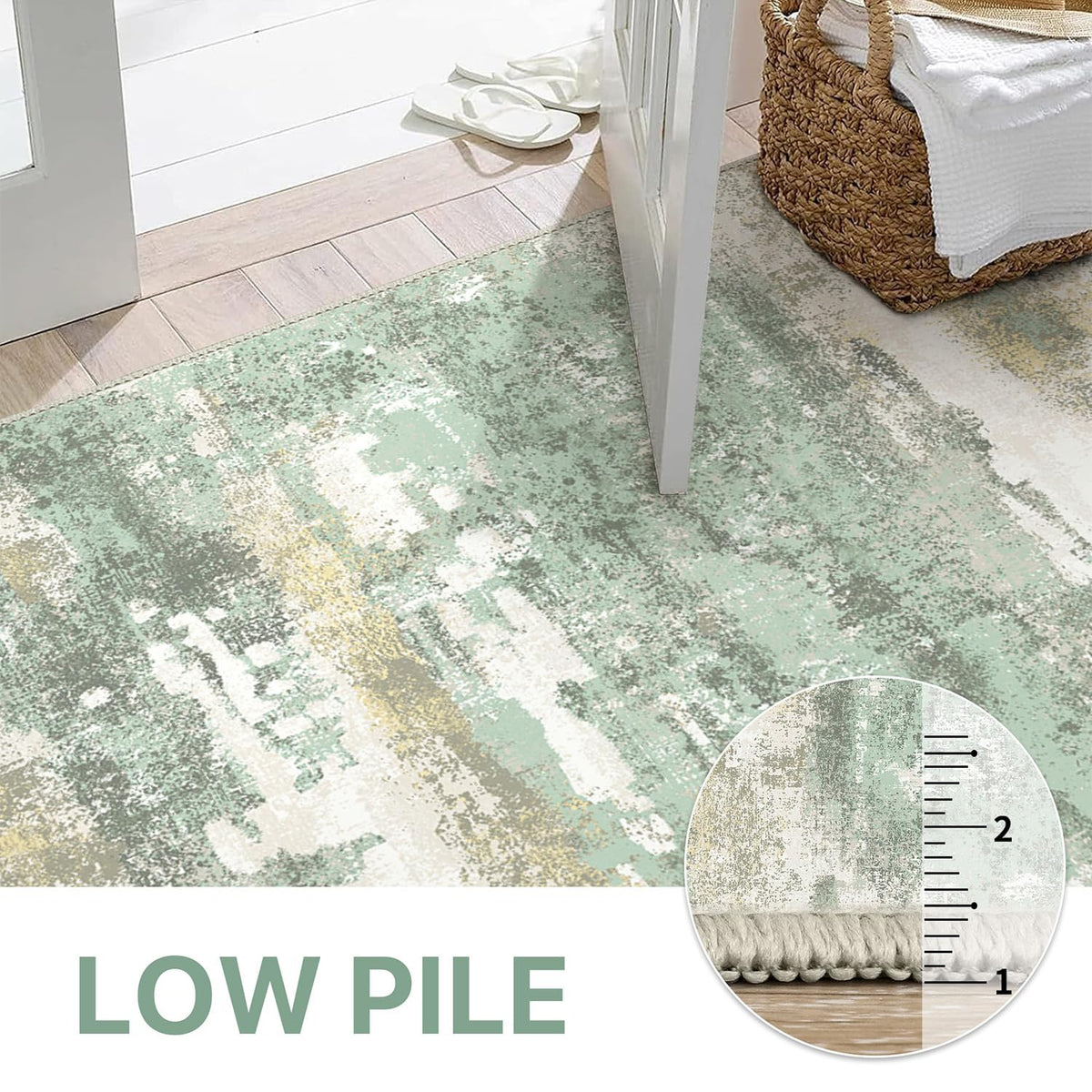 Beimo rug suitable for families, quick cleanup and easy maintenance