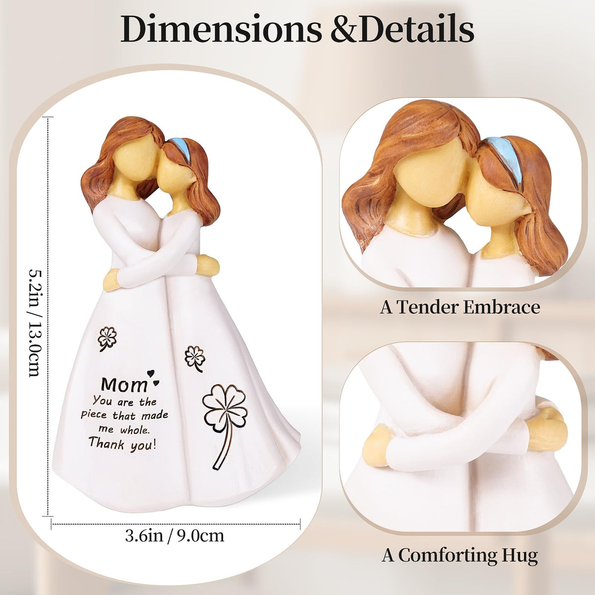 Being in Bloom resin craftsmanship provides durable, lasting display