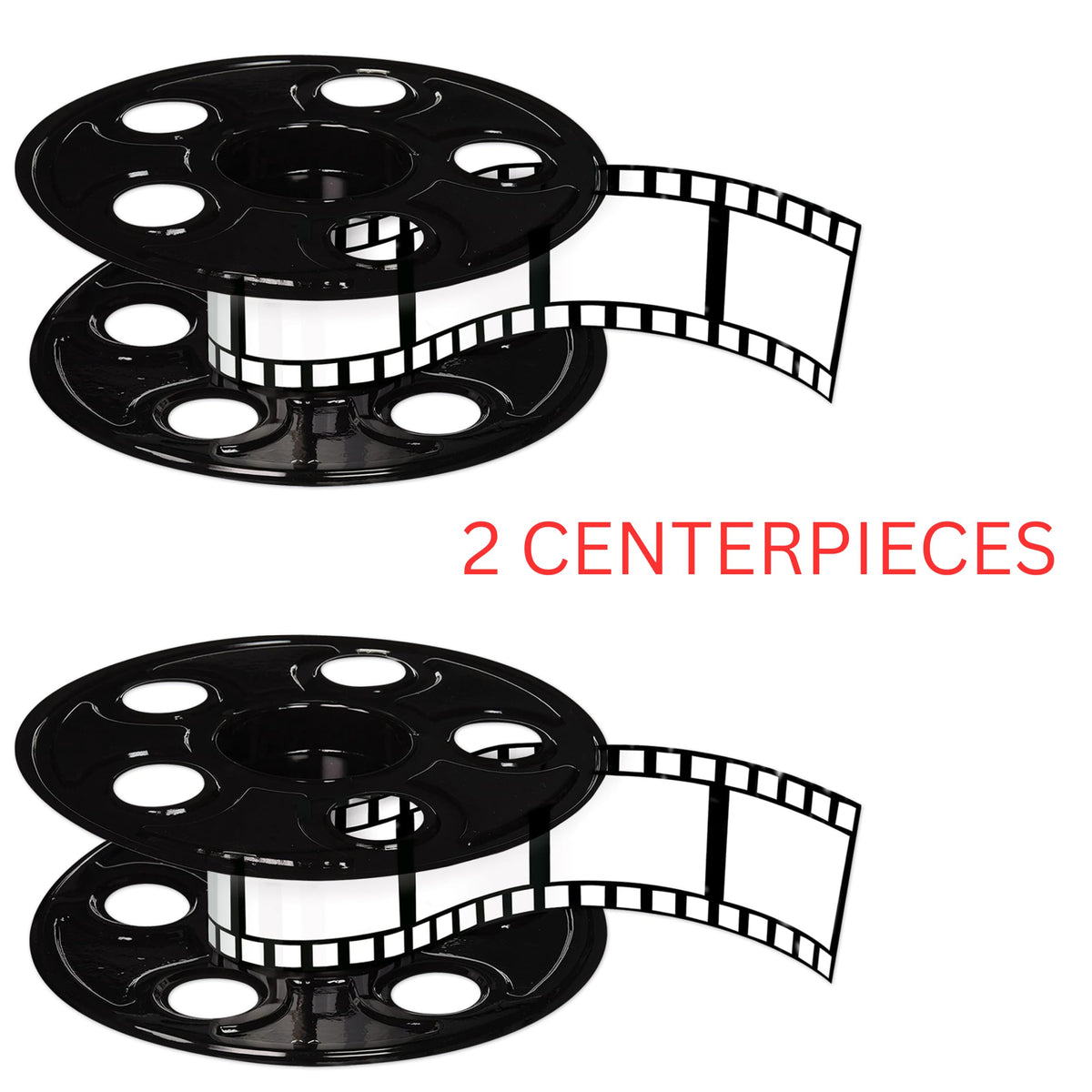 Beistle filmstrip 15-foot drape adds flexible backdrop options.
