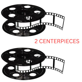 Beistle filmstrip 15-foot drape adds flexible backdrop options.