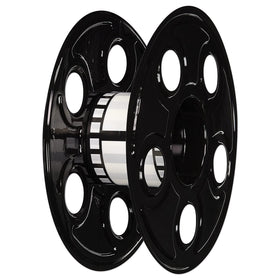 Beistle filmstrip unfurled along table creates dynamic decorative drama.