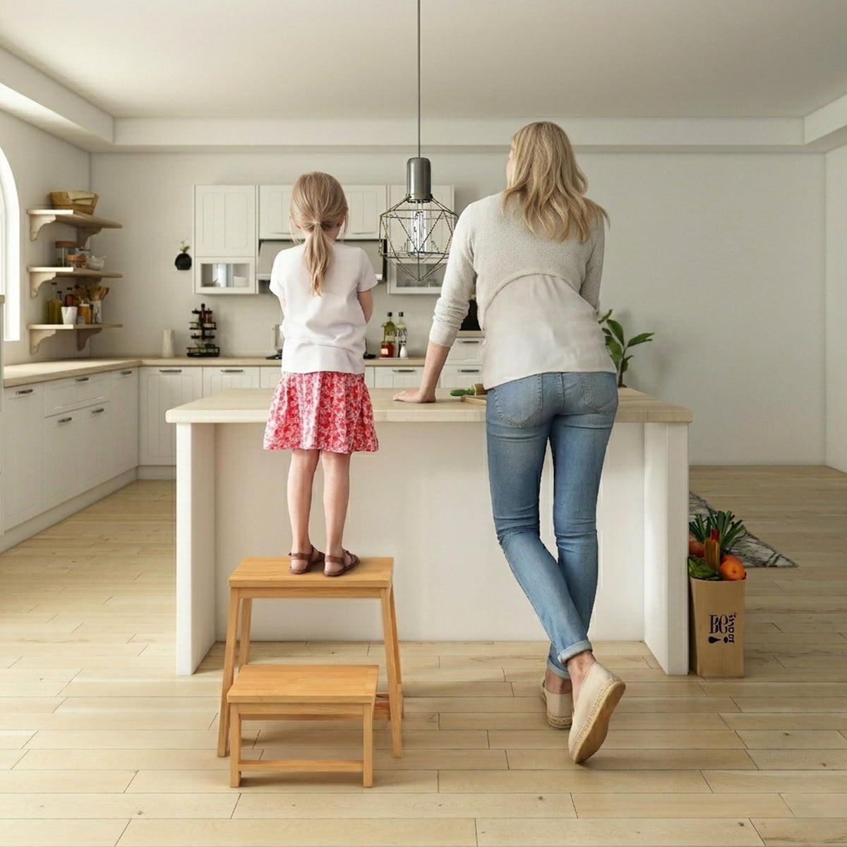 BEKVEM step stool assembly guide with clear instructions