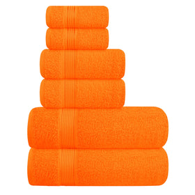 Belizzi Home Ultra Soft 6-Pack bath towels 28x55 inches for daily comfort and absorbency.