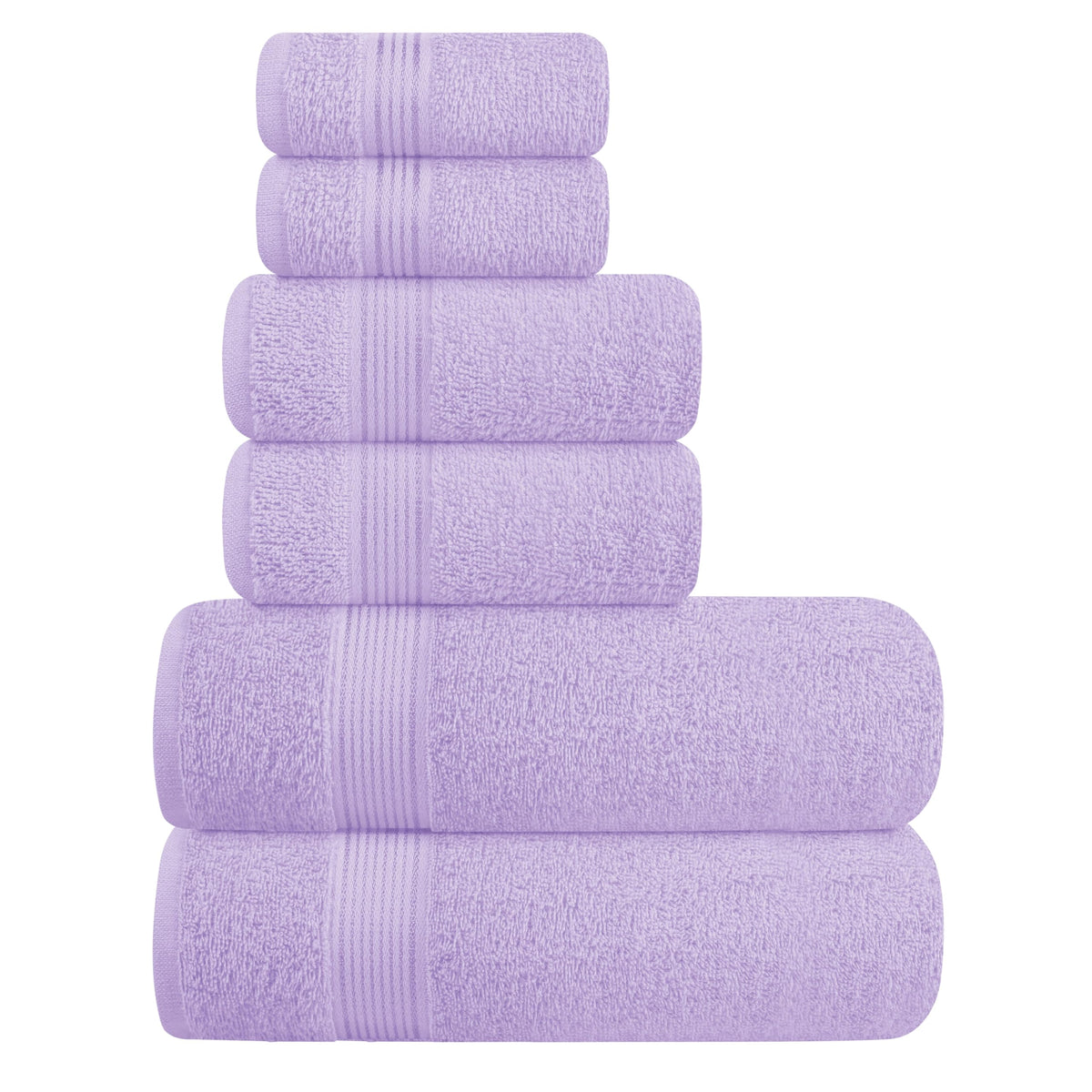 Belizzi Home Ultra Soft Cotton Towel Set bath towels 28x55 inches for daily absorbency