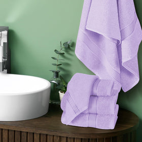 Belizzi Home Ultra Soft Cotton Towel Set washcloths 12x12 inches soft cleansing cloths