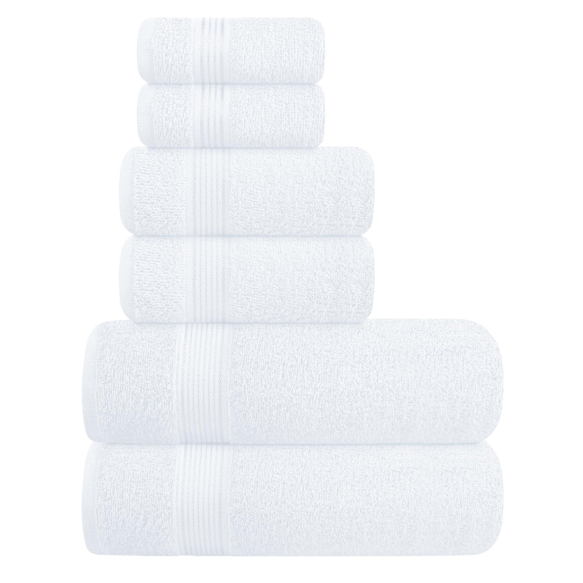 Belizzi Home Ultra Soft bath towels 28x55 inches, plush and absorbent for daily use.