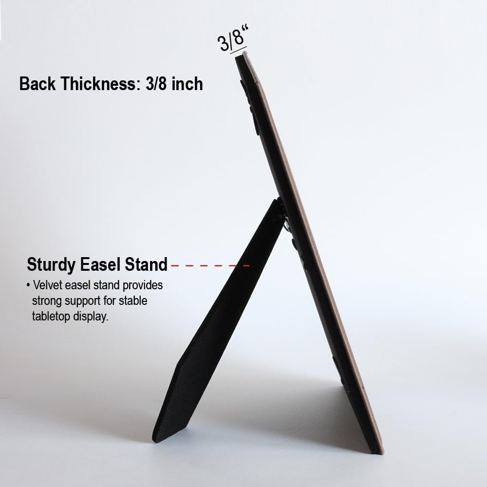 BELLA BUSTA included easel stand for tabletop display