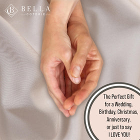 Bella Coterie adjustable bed friendly sheets stay snug on plush mattresses.