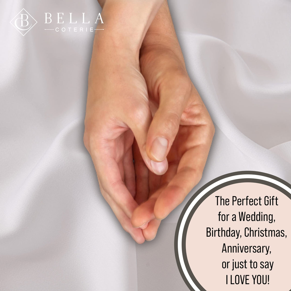 Bella Coterie fitted sheet on mattress confirms 18-inch deep pocket fit