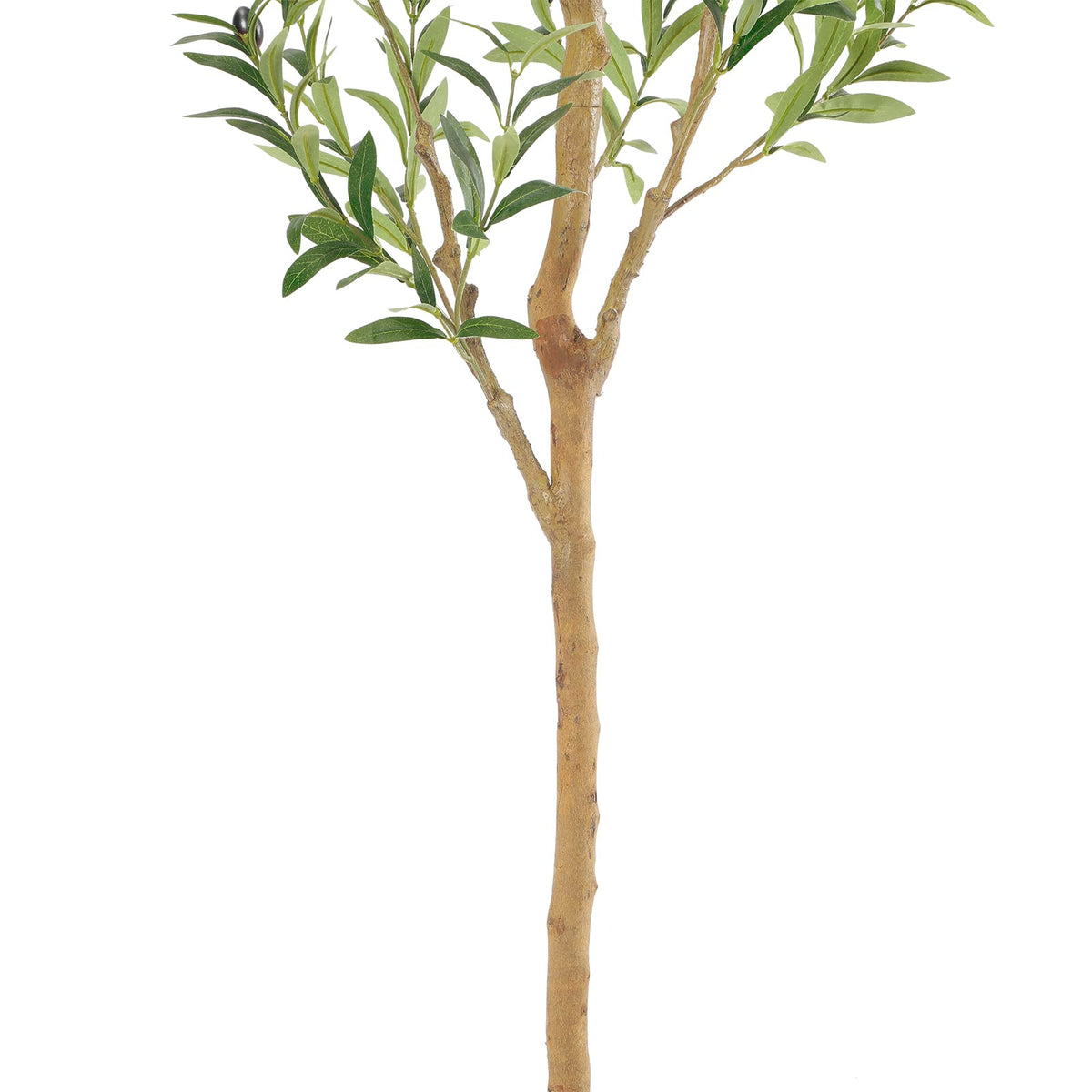 Bellacat faux olive tree shows six fruit colors for vibrant detail
