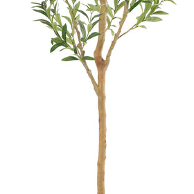 Bellacat faux olive tree shows six fruit colors for vibrant detail