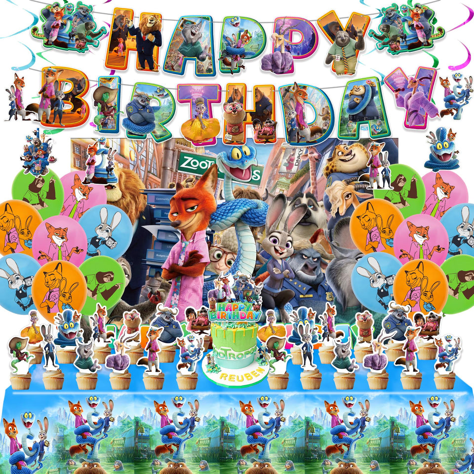 Bellicremas birthday set backdrop 39 by 59 inches for vibrant jungle party photos