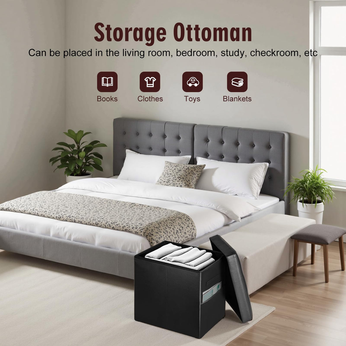 BelugaHelper sturdy MDF and PVC leather construction for durability