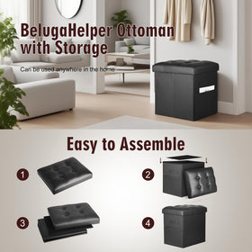 BelugaHelper waterproof artificial leather surface is easy to wipe clean