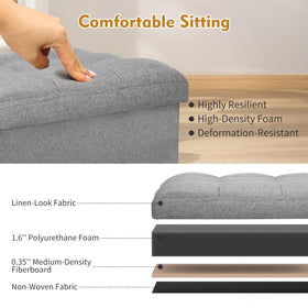 BelugaHelper dark gray fabric blends with most decors and textures.