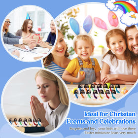 Bememo church egg hunt figures for Easter activities