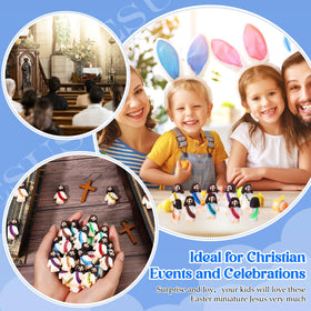 Bememo Easter party gift figures — ideal for religious celebrations and egg hunts