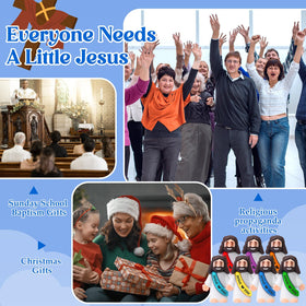 Bememo religious party decor Jesus dolls for celebrations
