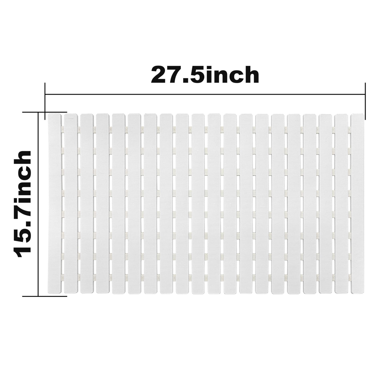 BEMISO non-slip mat with over 160 suction cups enhances stability.