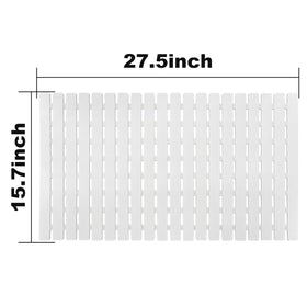BEMISO non-slip mat with over 160 suction cups enhances stability.