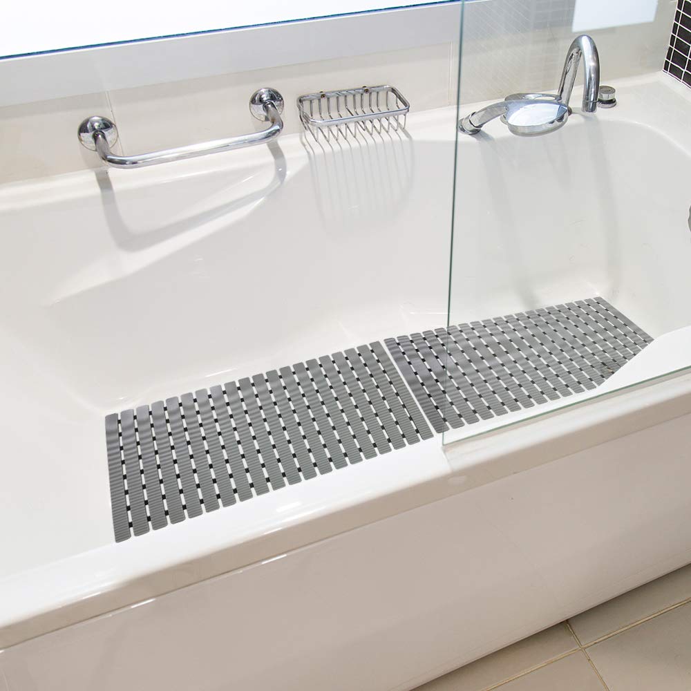 Bemiso shower mat dries quickly to simplify cleaning