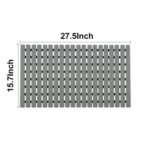 Bemiso bath mat demonstrates non-slip safety across tub surfaces